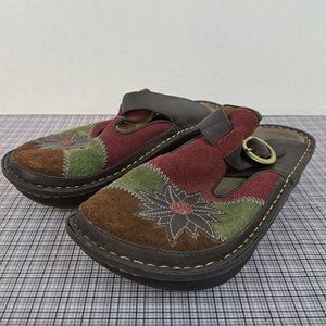 Alegria ALG -917 Suede leather Mule Size 6.5